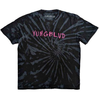 Picture of Yungblud Unisex T-Shirt: Scratch Logo Wash Collection