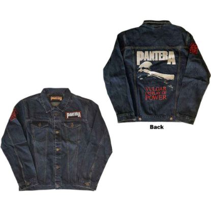 Picture of Pantera Unisex Denim Jacket: Vulgar Display of Power Back & Sleeve Print