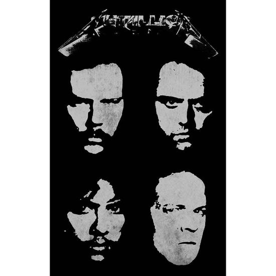 Picture of Metallica Textile Poster: Black Album