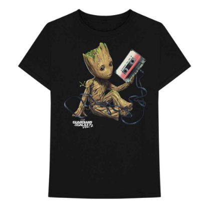 Picture of Marvel Comics Unisex T-Shirt: Guardians of the Galaxy Groot with Tape