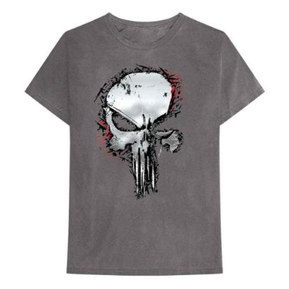 Picture of Marvel Comics Unisex T-Shirt: Punisher Metallic Skull
