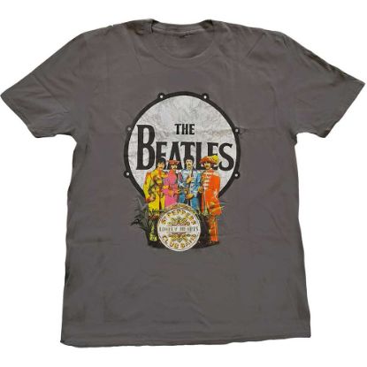 Picture of The Beatles Unisex T-Shirt: Sgt Pepper & Drum