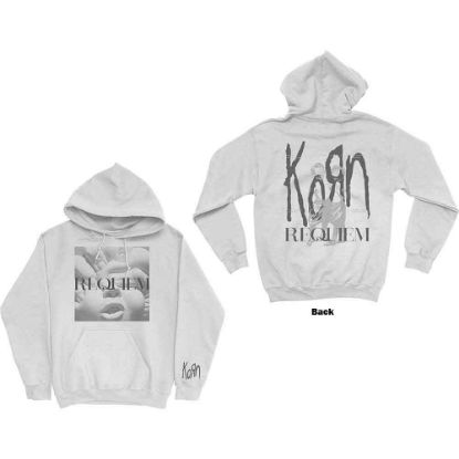 Picture of Korn Unisex Pullover Hoodie: Requiem Back Print