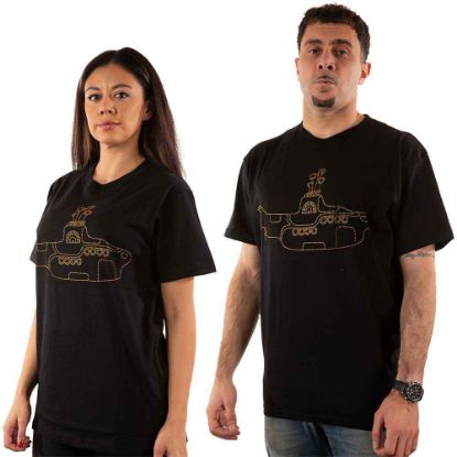 Picture of The Beatles Unisex T-Shirt: Yellow Submarine Embellished