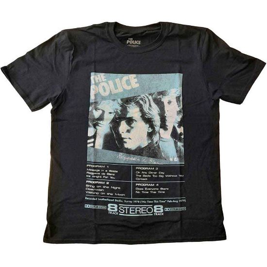 Picture of The Police Unisex T-Shirt: Reggatta 8 Track