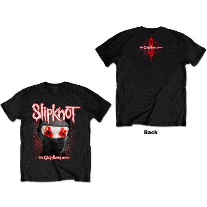 Picture of Slipknot Unisex T-Shirt: Chapeltown Rag Mask Back Print