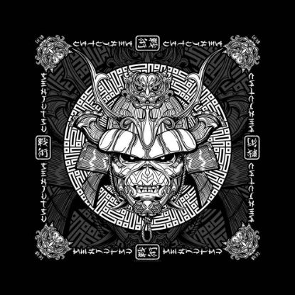 Picture of Iron Maiden Unisex Bandana: Senjutsu Samurai Eddie