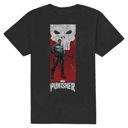 Picture of Marvel Comics Unisex T-Shirt: Punisher Holding Gun
