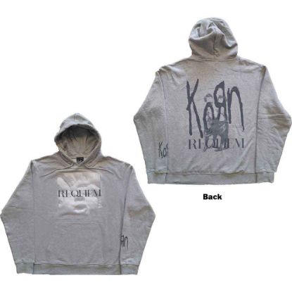 Picture of Korn Unisex Pullover Hoodie: Requiem Back Print