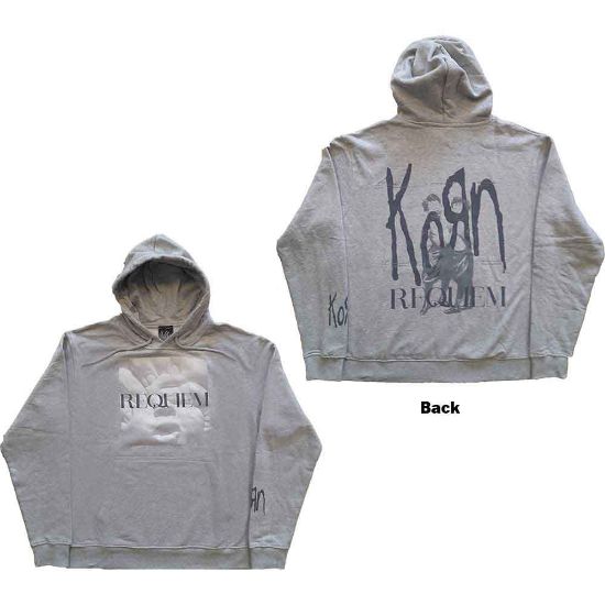 Picture of Korn Unisex Pullover Hoodie: Requiem Back Print