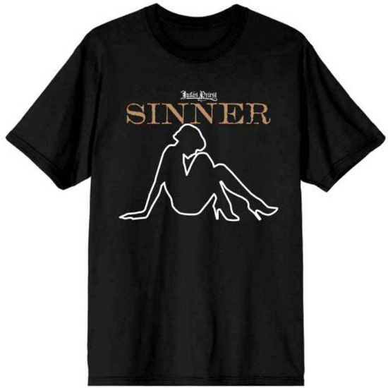 Picture of Judas Priest Unisex T-Shirt: Sin After Sin Sinner Slogan Lady