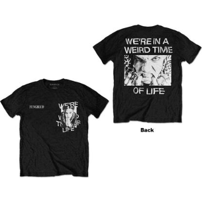 Picture of Yungblud Unisex T-Shirt: Weird Time Of Life Back Print