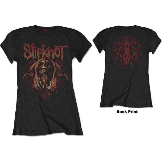 Picture of Slipknot Ladies T-Shirt: Evil Witch Back Print