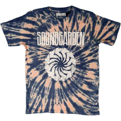 Picture of Soundgarden Unisex T-Shirt: Logo Swirl Wash Collection