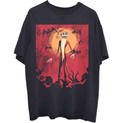 Picture of The Nightmare Before Christmas Unisex T-Shirt: Jack Orange Sun