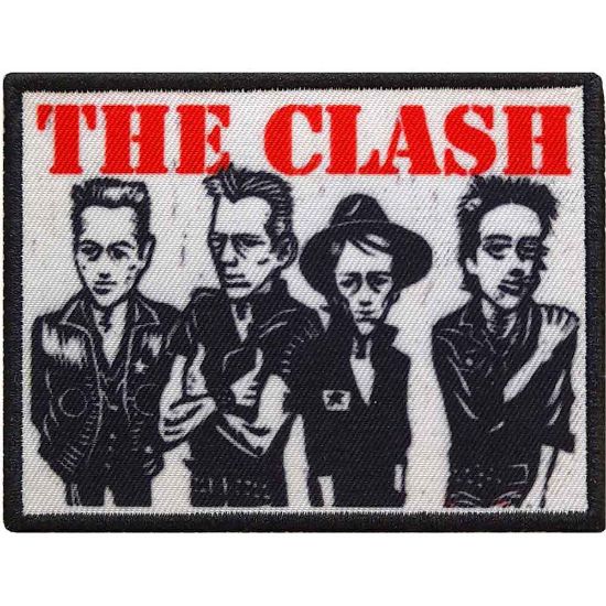 Picture of The Clash Printed Patch: Characters (Standard) 