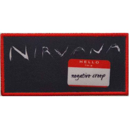 Picture of Nirvana Printed Patch: Negative Creep (Standard) 
