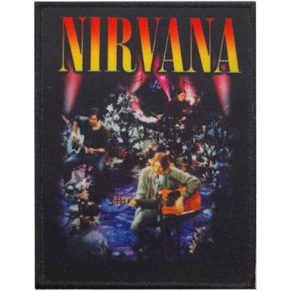 Picture of Nirvana Printed Patch: Unplugged Photo (Standard) 