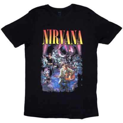 Picture of Nirvana Ladies T-Shirt: Unplugged Photo (10)
