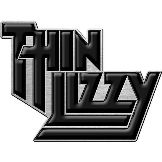 Picture of Thin Lizzy Pin Badge: Logo (Enamel In-Fill)