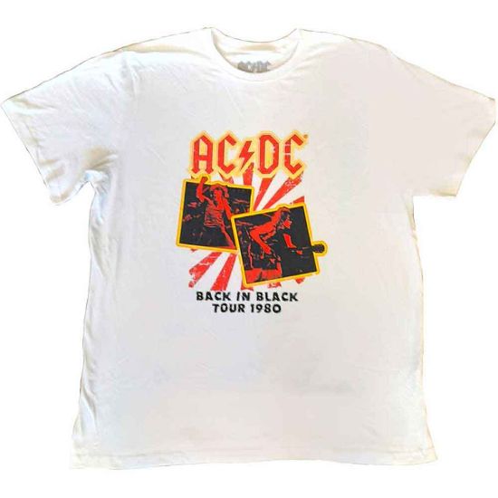 Picture of AC/DC Unisex T-Shirt: Back in Black Tour 1980 (XXX-Large)