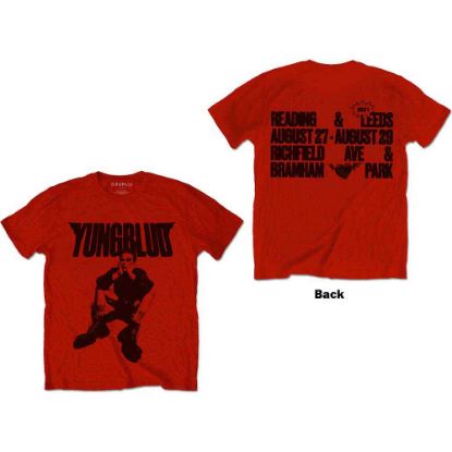 Picture of Yungblud Unisex T-Shirt: R-U-OK? Back Print