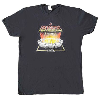 Picture of Foo Fighters Unisex T-Shirt: All Over London Ex-Tour (Small)