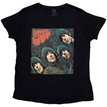 Picture of The Beatles Ladies T-Shirt: Rubber Soul Album Cover