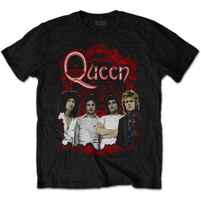 Picture of Queen Unisex T-Shirt: Ornate Crest Photo