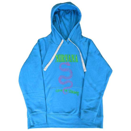 Picture of Nirvana Unisex Pullover Hoodie: Serve The Servants Neon