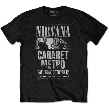 Picture of Nirvana Unisex T-Shirt: Cabaret Metro