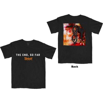 Picture of Slipknot Unisex T-Shirt: The End, So Far Album Cover Back Print