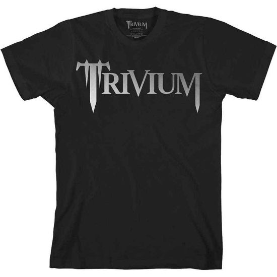 Picture of Trivium Unisex T-Shirt: Classic Logo (Metalic Print)