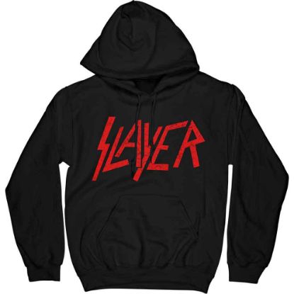 Picture of Slayer Unisex Pullover Hoodie: Distressed Logo