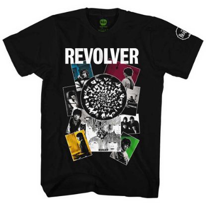 Picture of The Beatles Unisex T-Shirt: Revolver Montage