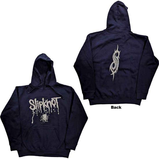 Picture of Slipknot Unisex Pullover Hoodie: Splatter Back Print