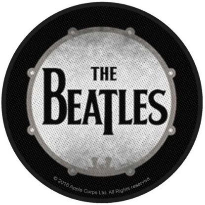 Picture of The Beatles Woven Patch: Drumskin (Standard)