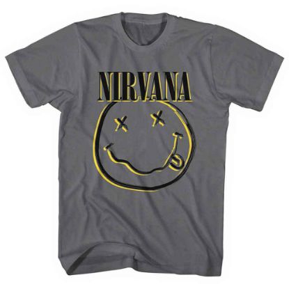 Picture of Nirvana Unisex T-Shirt: Inverse Happy Face