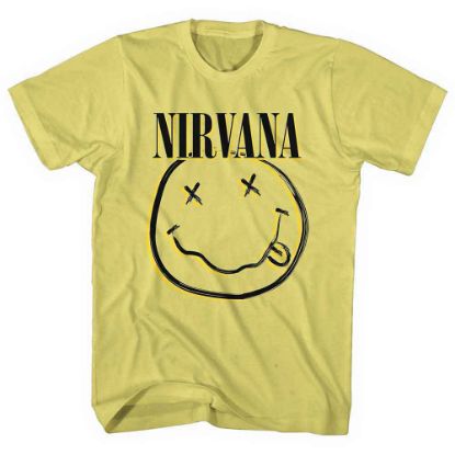Picture of Nirvana Unisex T-Shirt: Inverse Happy Face