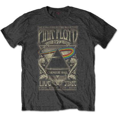 Picture of Pink Floyd Unisex T-Shirt: Carnegie Hall Poster