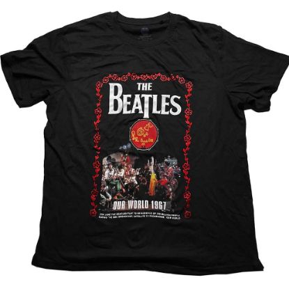 Picture of The Beatles Unisex T-Shirt: Our World 1967