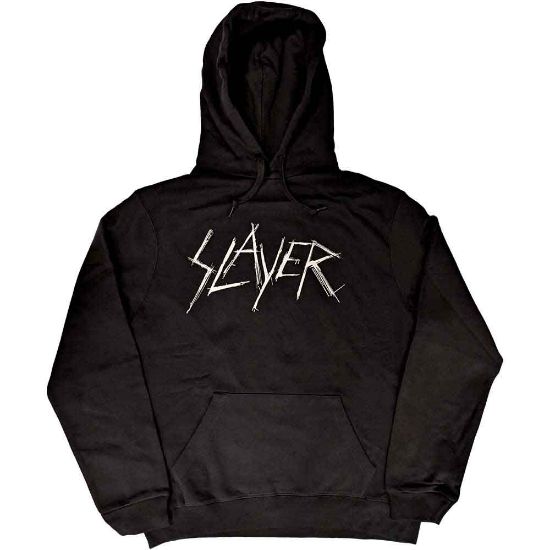 Picture of Slayer Unisex Pullover Hoodie: Scratchy Logo