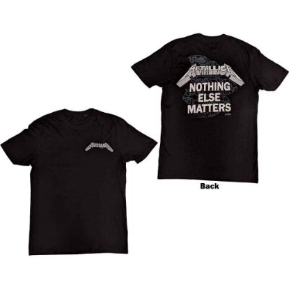Picture of Metallica Unisex T-Shirt: Nothing Else Matters Back Print