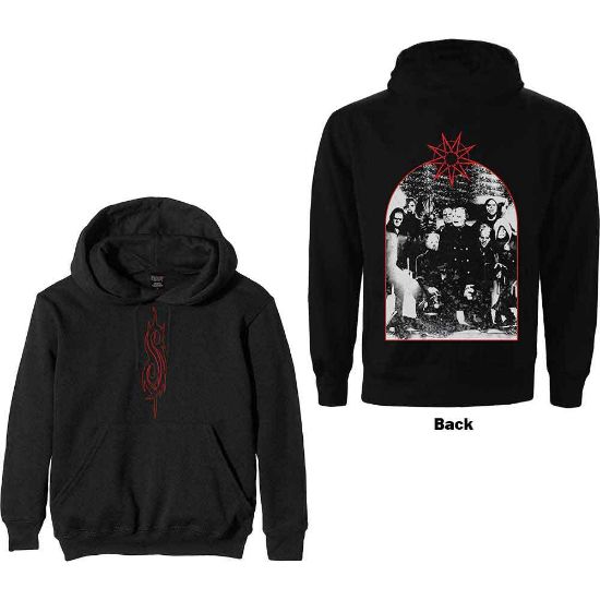 Picture of Slipknot Unisex Pullover Hoodie: Arched Group Photo