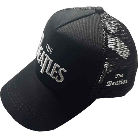 Picture of The Beatles Unisex Mesh Back Cap: Drop T Logo & Apple