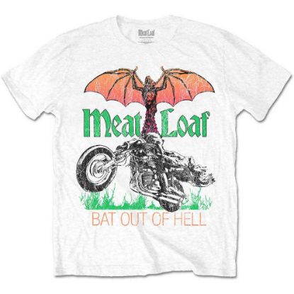 Picture of Meat Loaf Unisex T-Shirt: Bat Out Of Hell