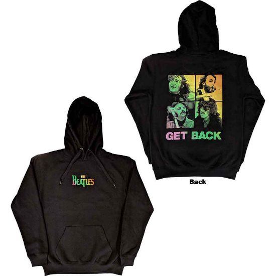 Picture of The Beatles Unisex Pullover Hoodie: 3 Savile Row Back Print