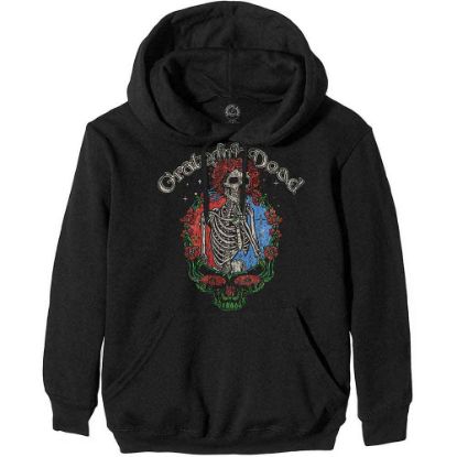 Picture of Grateful Dead Unisex Pullover Hoodie: Floral Stealie