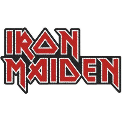 Picture of Iron Maiden Woven Patch: Logo Cut Out (Retail Pack) (Standard)