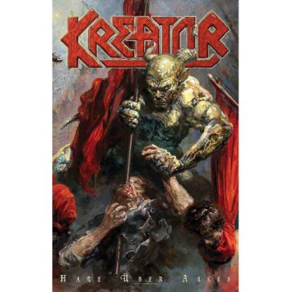 Picture of Kreator Textile Poster: Hate Uber Alles